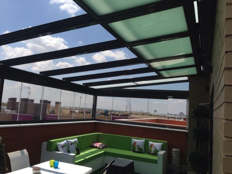 Glass sliding roof Biosttek