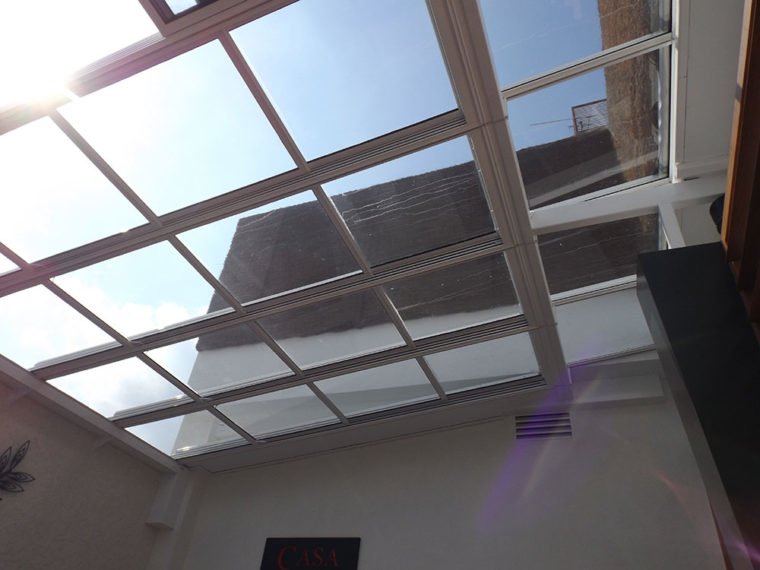 Glass sliding roof Biosttek