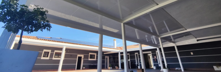 Mantener limpios los techos de aluminio